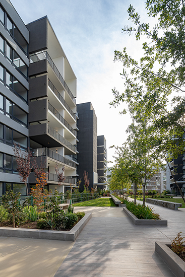 Fotografía de proyecto Edificio Cuvée en Peñalolen - Exxacon Inmobiliaria