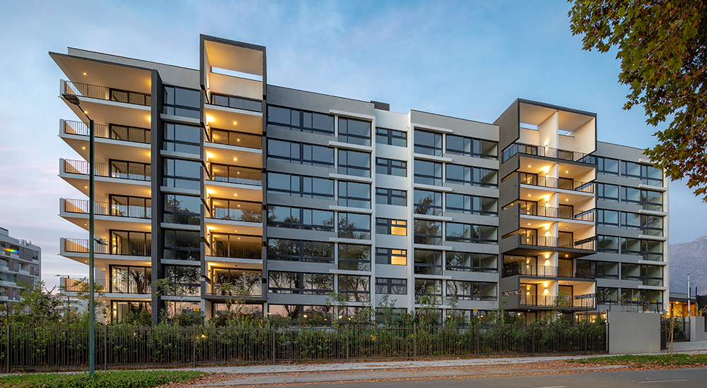 Fotografía de proyecto Edificio Cuvée en Peñalolen - Exxacon Inmobiliaria