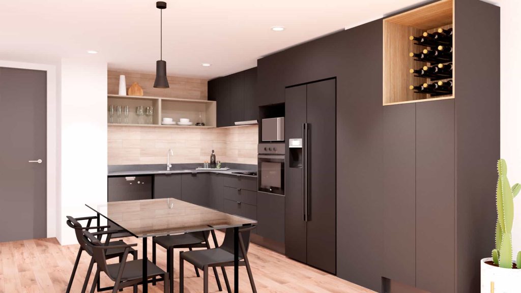 Fotografía de proyecto Edificio Cuvée II en Peñalolen - Exxacon Inmobiliaria